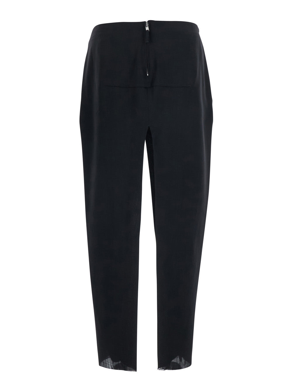 Rick Owens Women Black Women's Sliced Skirt In Tech Fabric