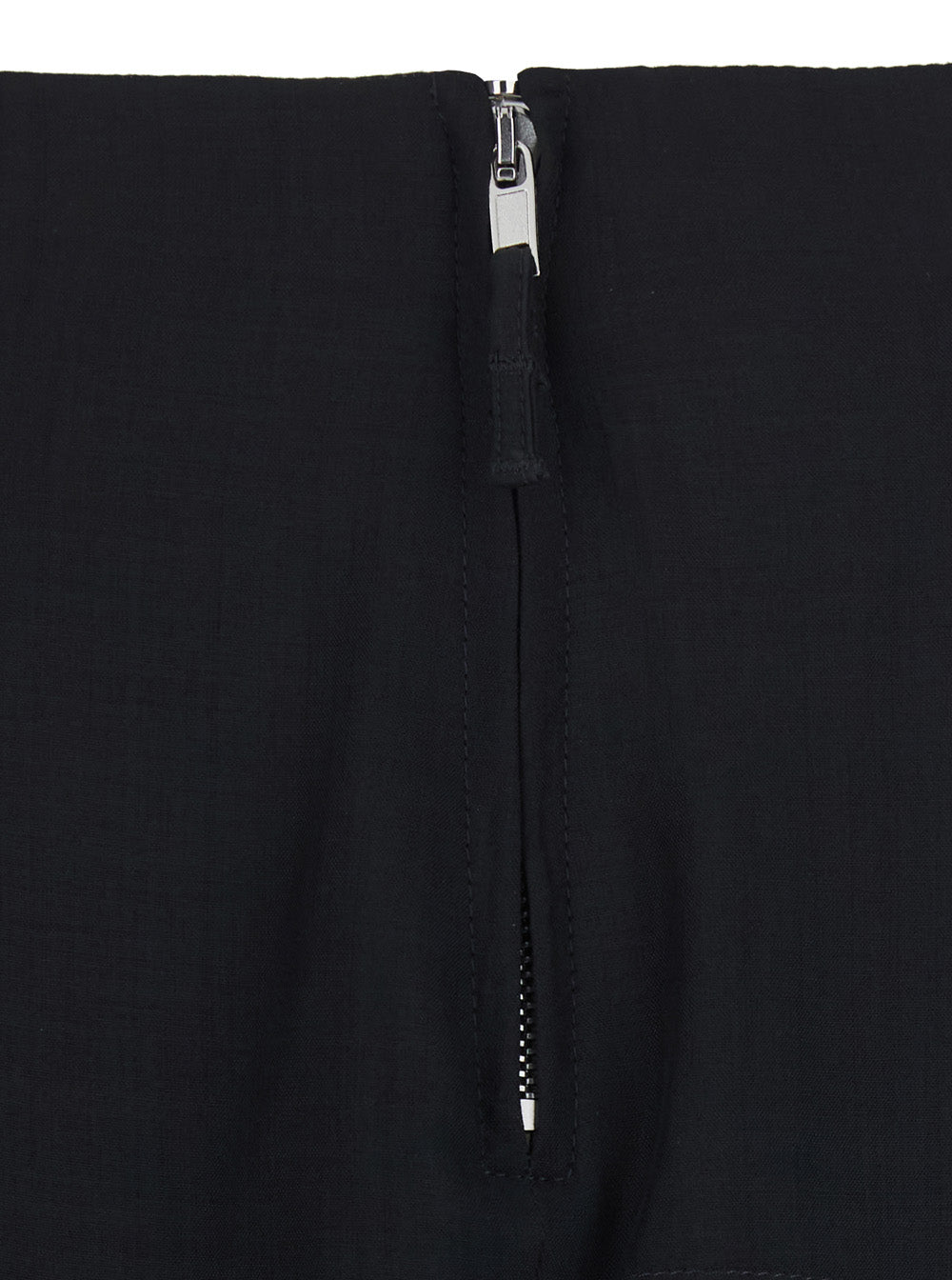Rick Owens Women Black Women's Sliced Skirt In Tech Fabric