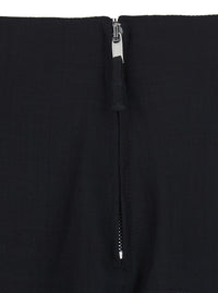 Rick Owens Women Black Women's Sliced Skirt In Tech Fabric
