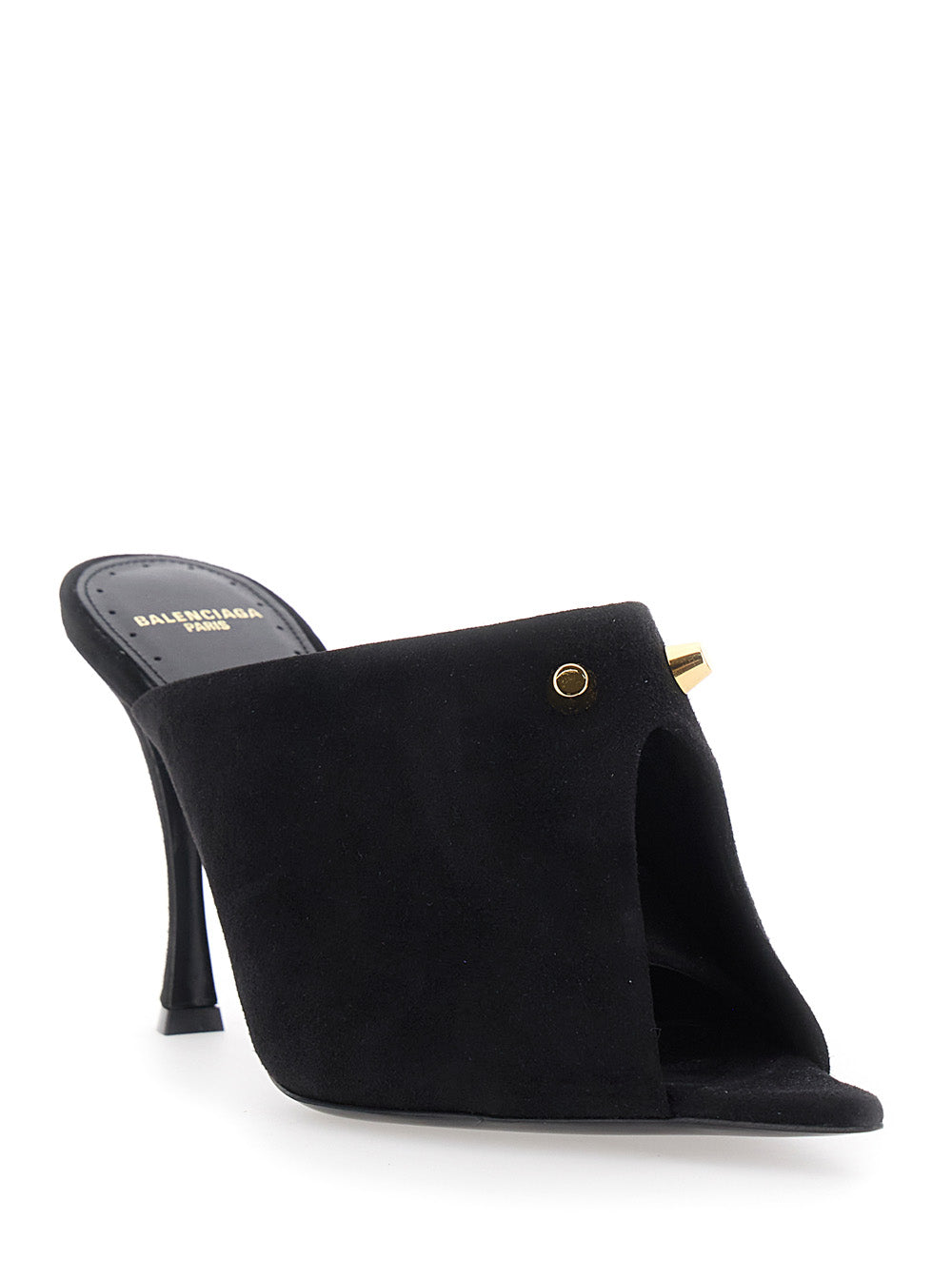 BALENCIAGA Balenciaga Women Midnight City Mule 95 Suede