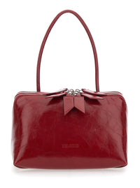 The Attico Women L'altra Di Milano Crackled Patent Leather