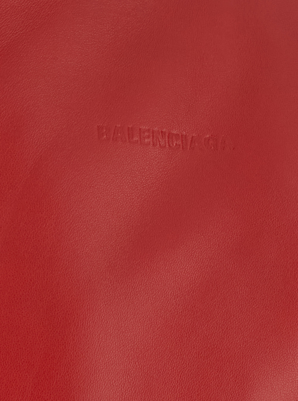 Balenciaga Women Big Collar Jacket Smooth Light Leather