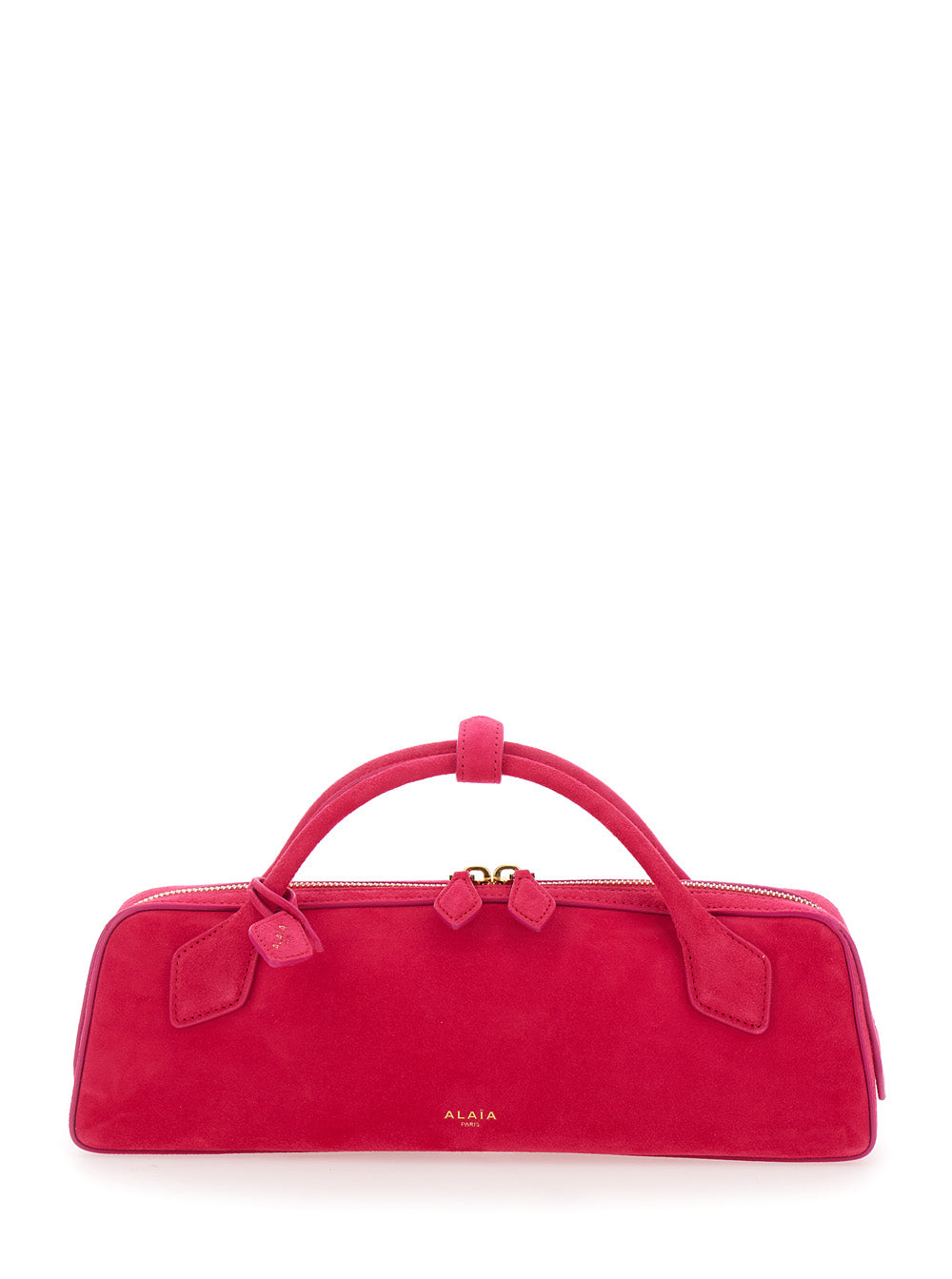 Alaia Women Teckel Clutch With Leather Details And Fuchsia Color For Women
