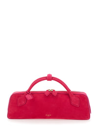 Alaia Women Teckel Clutch With Leather Details And Fuchsia Color For Women