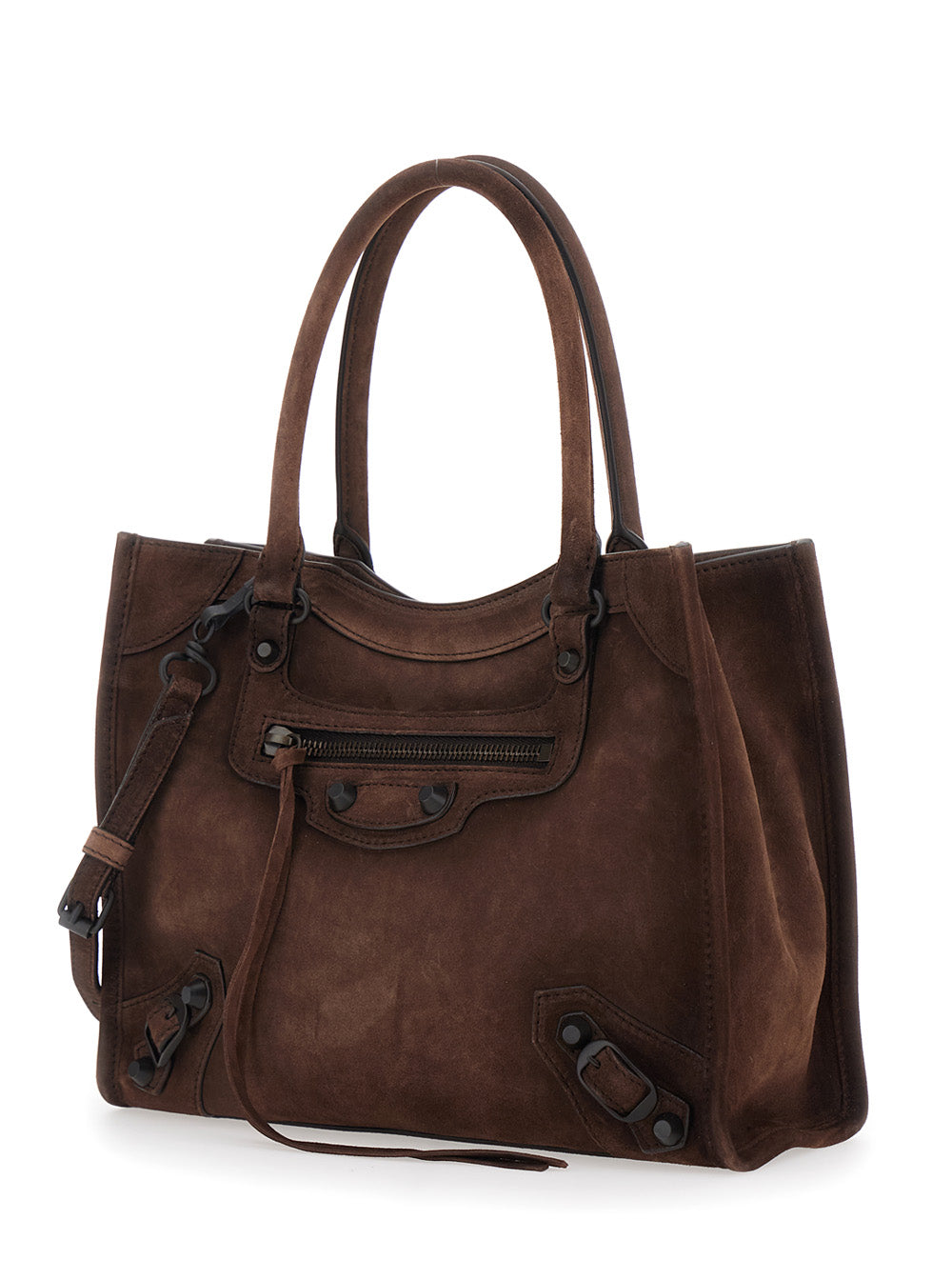 Balenciaga Women Le City Tote S In Vintage Goat Leather