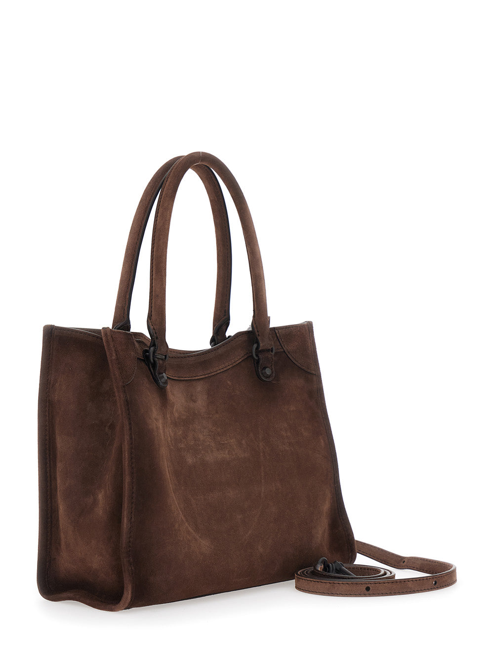 Balenciaga Women Le City Tote S In Vintage Goat Leather