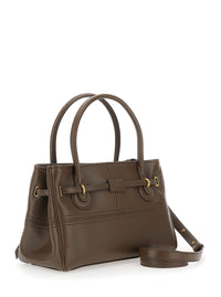 Chloé Women Shoulder Bag Brown With Leather Details