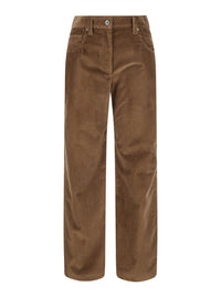 Brunello Cucinelli Women Pantalone Cinque Tasche Straight