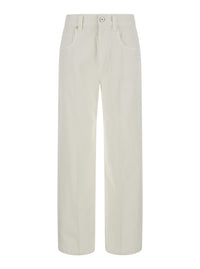 Brunello Cucinelli Women Pjt - Pantalone Tinto