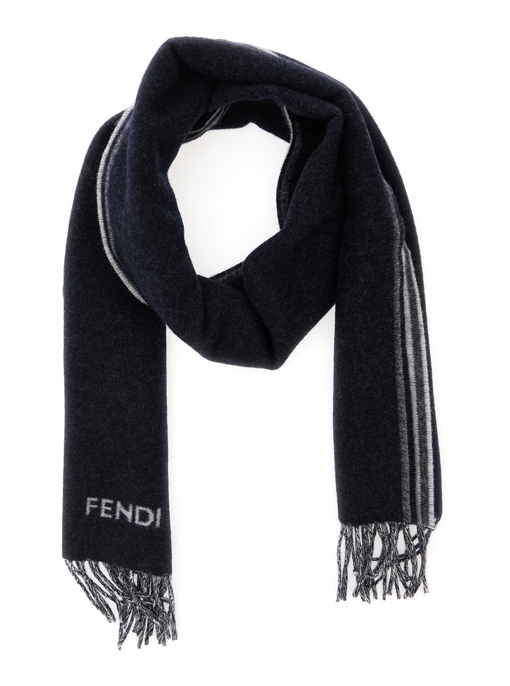 Fendi Men Wool Logo Fendi