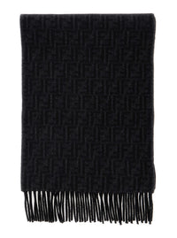 Fendi Men Ff Wool Con Frange