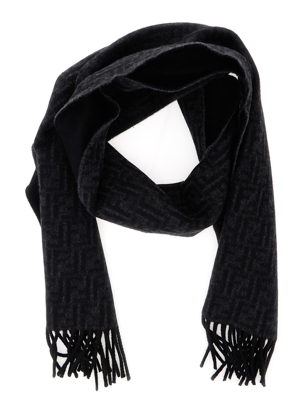 Fendi Men Ff Wool Con Frange – Bluefly