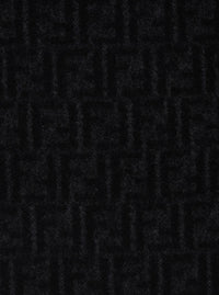 Fendi Men Ff Wool Con Frange