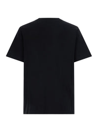 Casablanca Men Casablanca Black Cotton Printed T-Shirt For Men