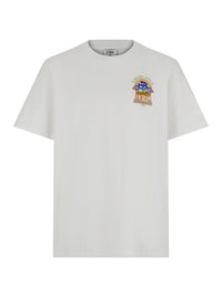 Casablanca Men Classic T-Shirt With An Essential Line And In White Fabric Unisex