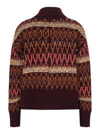 Dries Van Noten Women Teda Cardigan With Long Sleeves In Tech Fabric Multicolor Unisex