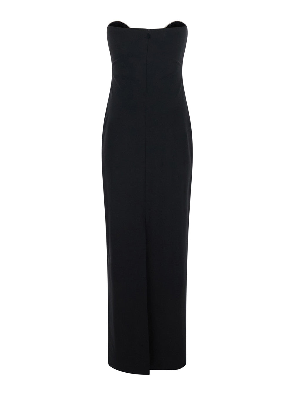 Solace London Women Maxi Sommer Dress In Black Tech Fabric For Women