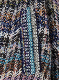 Missoni Women Caperdoni Cardigan With V-Neck And Long Sleeves In Multicolored Wool For Women