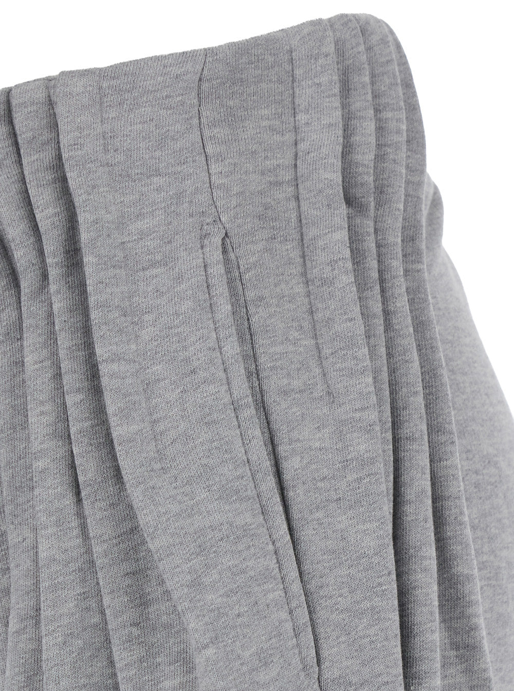 Dries Van Noten Women Hamesa Pants In Gray Tech Fabric With Unisex Details