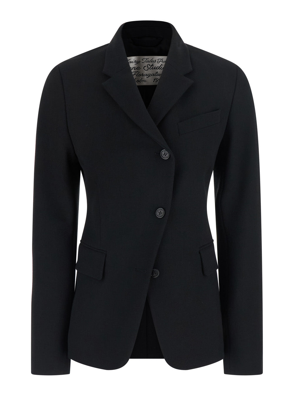 Acne Studios Women Jacket With Black Leather Details