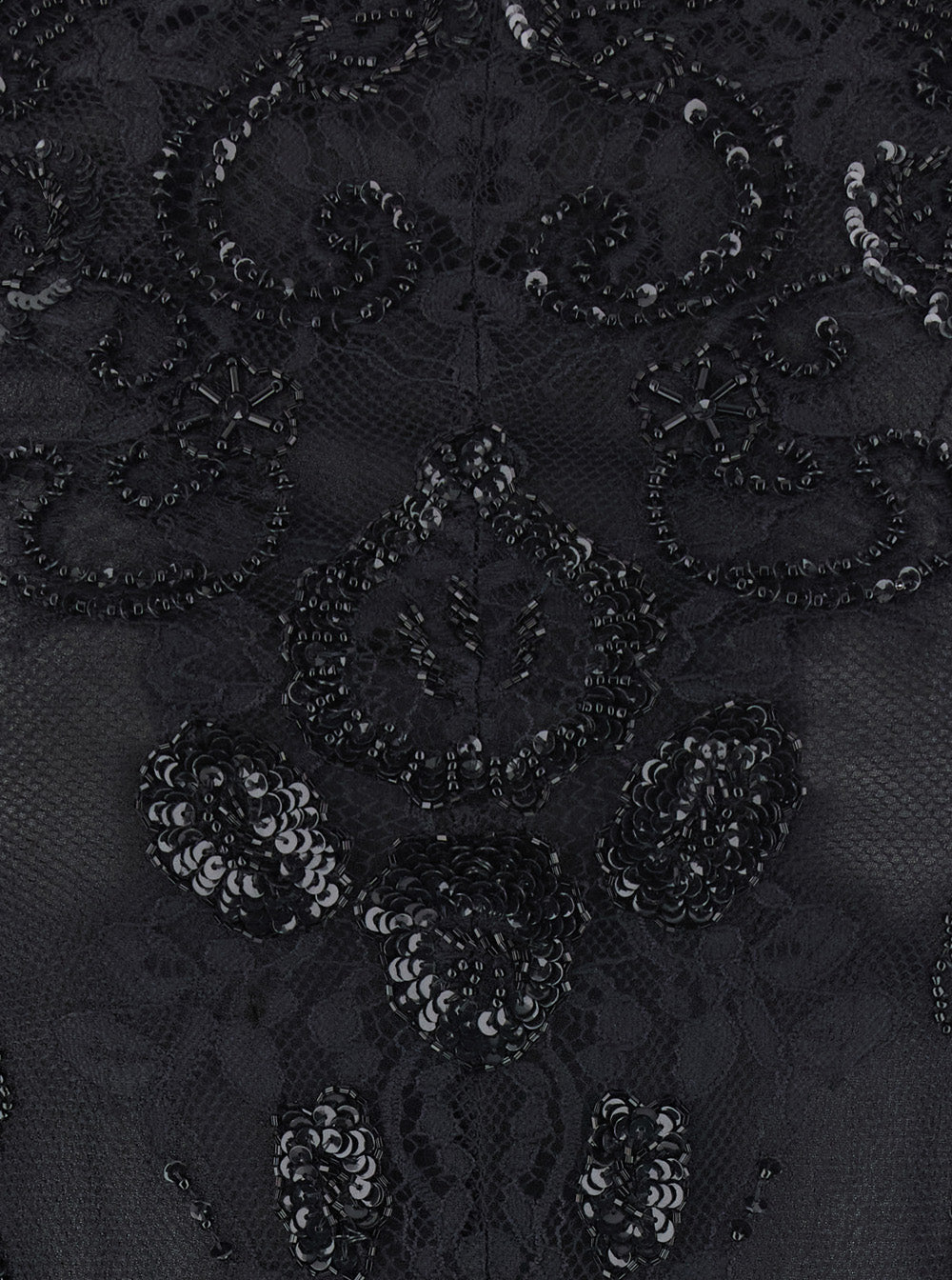 BLUMARINE Blumarine Women Black Dress With Frayed Edges And Applied Rhinestone Details In Tech Fabric For Women