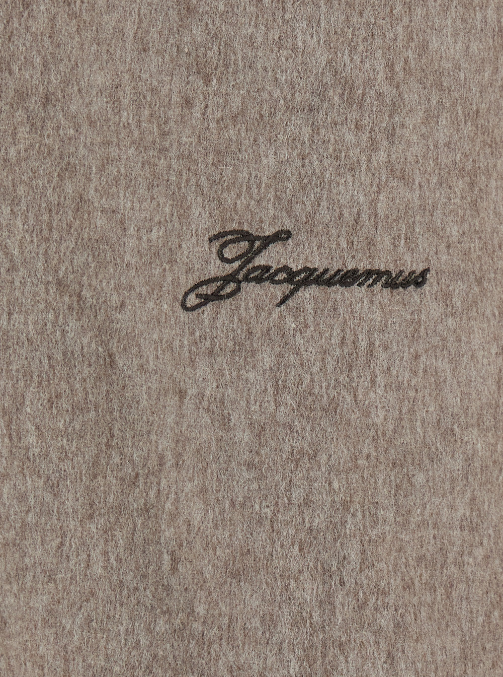 Jacquemus Men Beige Jacket With Front Zip Closure And Side Pockets