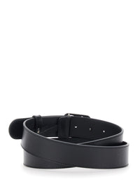 Gucci Men Gg Cut Rutenio Con Pelle Nera
