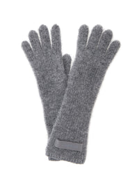 Jacquemus Women Les Gants Gros Grain Are Gloves Characterized By A Composition Of Alpaca Wool, Nylon, And Merino Wool In Gray Unisex