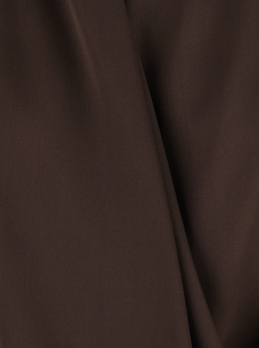 Leplain Women Women's Brown Fabric Wrap Top