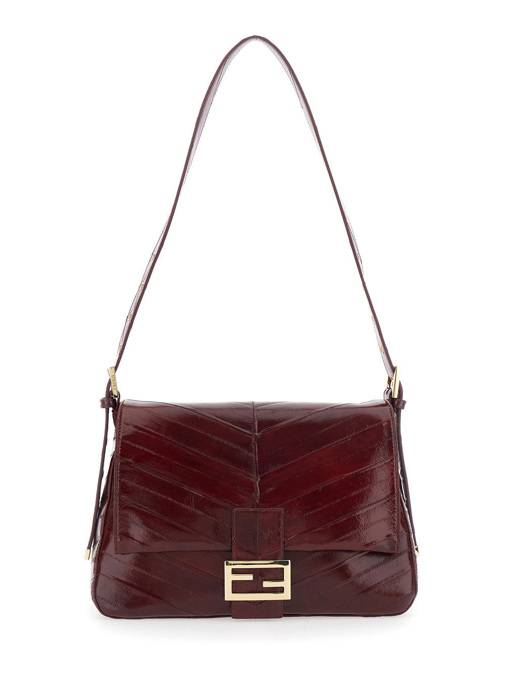 Fendi Women Flap 26325 Missina Chevron