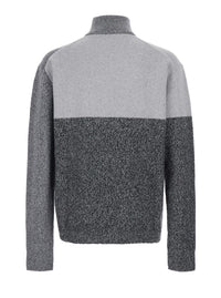 JACQUEMUS Jacquemus Men Le Camionneur Orlando Is A Gray Cotton Sweater With A Crew Neck And Long Sleeves, Unisex