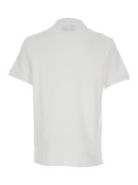 Ami Paris Men Polo Shirt With Adc Embroidery On The Front And Classic Collar In White For Men