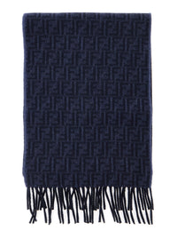 Fendi Men Ff Wool Con Frange