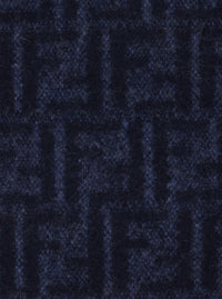Fendi Men Ff Wool Con Frange