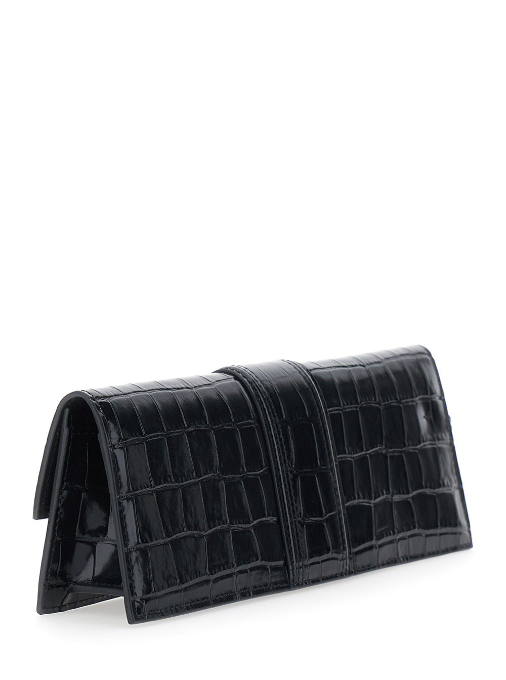 Jacquemus Women The Boy Pouch With Leather Details And Black Unisex Color