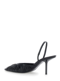 SAINT LAURENT Saint Laurent Women Folie 75 Slingback Pump Embossed Python