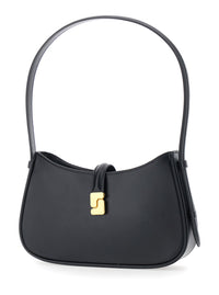 Soeur Women Shoulder Bag Bonnie In Black Leather Unisex