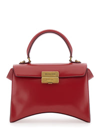 BALENCIAGA Balenciaga Women Hg Aven Top Handle Medium Bag In Shiny Box Calf Leather