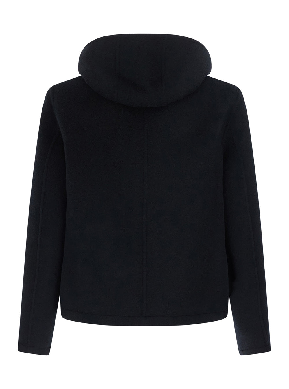 FENDI Fendi Men Lana Double Ff Full Zip Cappuccio