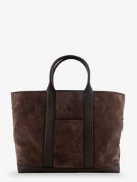 TOM FORD Tom Ford Men Suede Shopping Bag With Logo Engraved On The Bottom