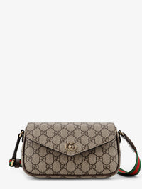 Gucci Women Ophidia Gg Supreme Fabric Crossbody Bag