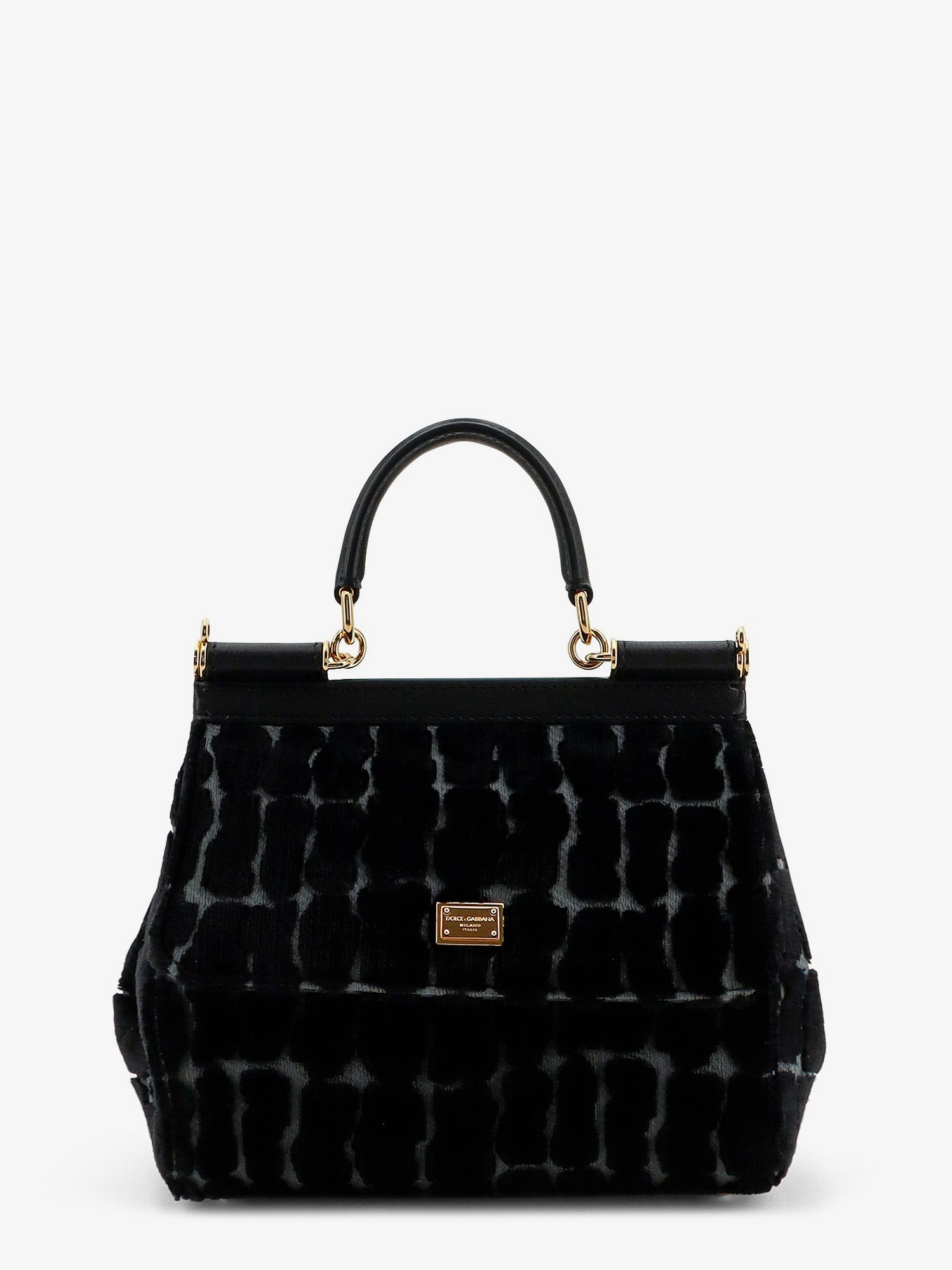 DOLCE & GABBANA Dolce & Gabbana Women Sicily Velvet Handbag