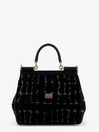 DOLCE & GABBANA Dolce & Gabbana Women Sicily Velvet Handbag