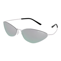 Balenciaga Sunglasses Cat Eye Full Rim, Black Frame and Grey Lens BB0350S001
