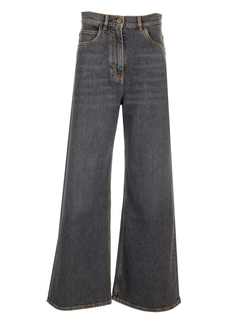 Etro Women Wide Leg Jeans