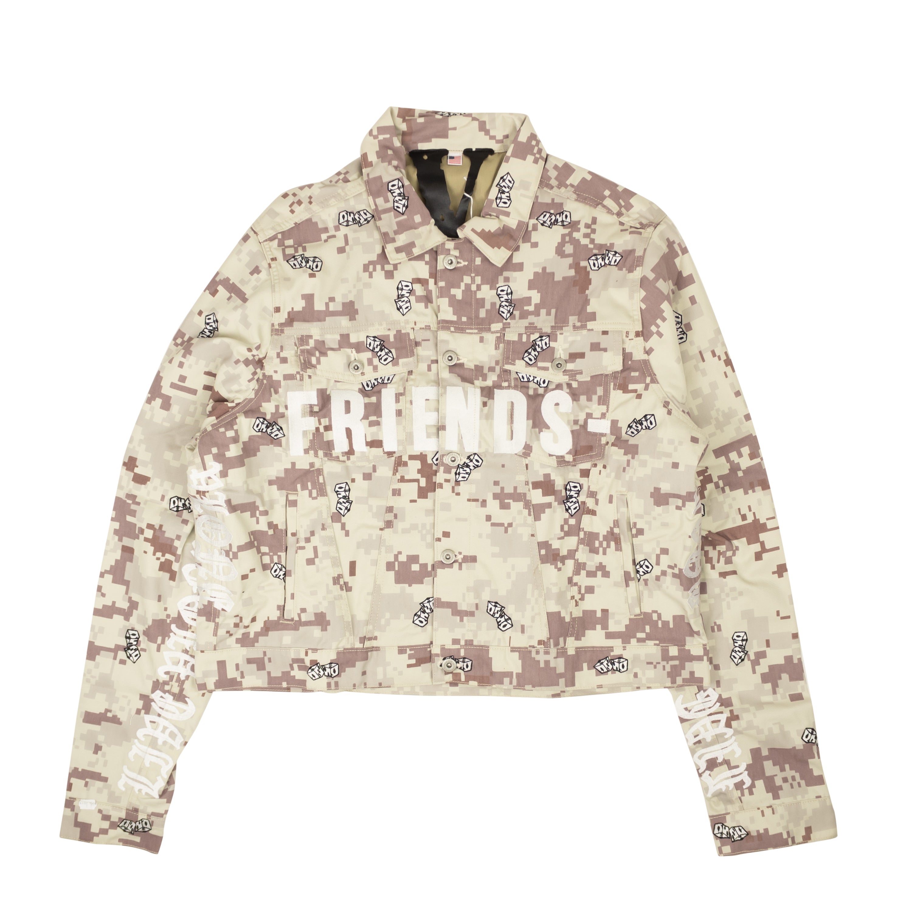 Vlone desert camo hoodie hotsell