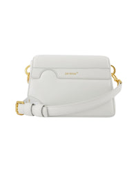 Off White Mini Flap Bag Leather Crossbody Women White Shoulder Bags