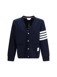 Thom Browne Men 4-Bar Boat Cotton Cardigan