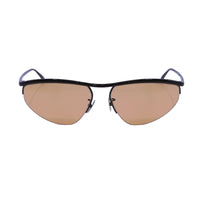 Bottega Veneta Sunglasses Cat Eye Semi Rim, Brown Frame and Bronze Lens BV1091S003