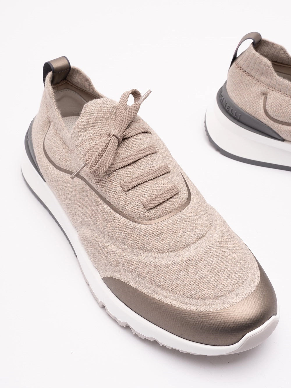 Brunello Cucinelli Men Knit Sneakers